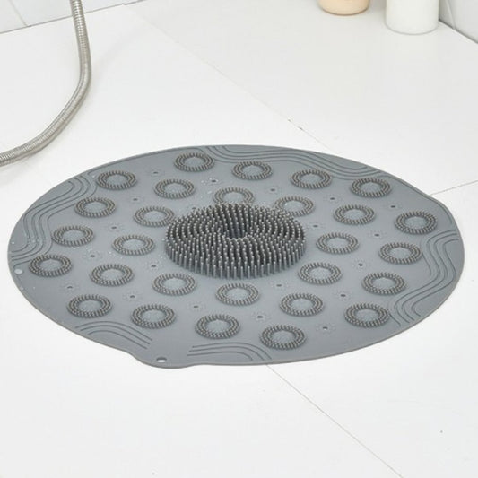 Oreiller de bain en silicone pour masseur de pieds