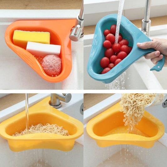 Crépine triangulaire multifonctionnel pour cuisine
