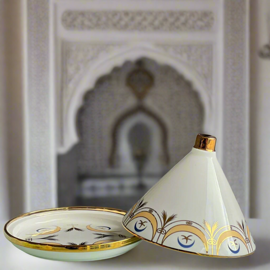 Tajine Marocain Coloré en Céramique