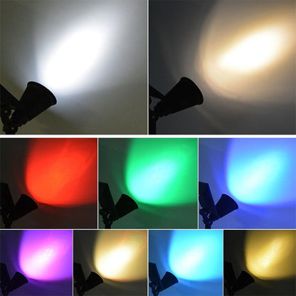 Lampe LED solaire à couleur changeante