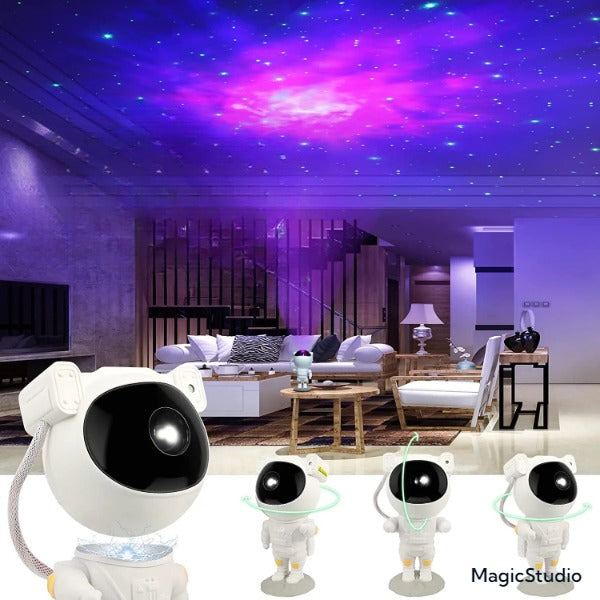 Projecteur Astronaute Galaxie : Explorez l'univers avec cette lampe étoilée unique