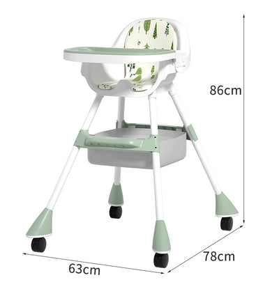 Chaise de salle à manger multifonctionnelle pour enfants