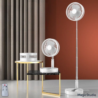 Ventilateur de bureau et de table, portable et pliable