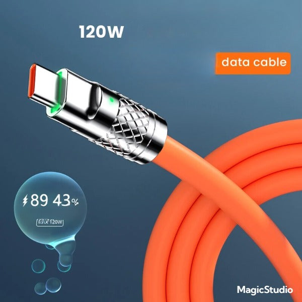 Câble de charge rapide 3 en 1 en alliage de zinc