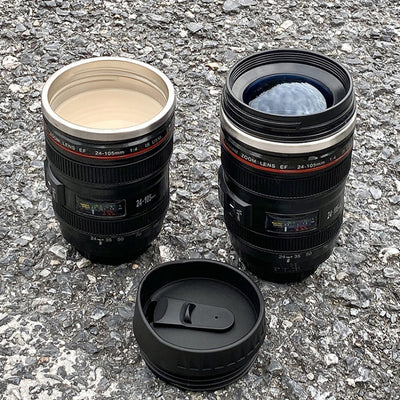 Tasse de Café en Forme d'Objectif d'Appareil Photo