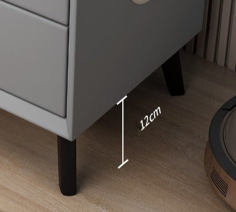 Table de chevet intelligente en bois massif