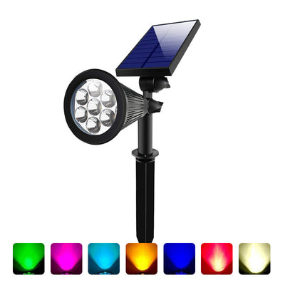 Lampe LED solaire à couleur changeante