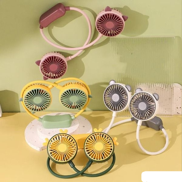 Mini ventilateur de cou pliable