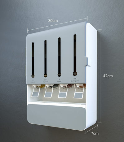 boîte de rangement multifonctionnelle pour condiments