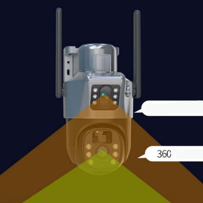 Caméra de Surveillance Solaire 4G/WiFi 360°