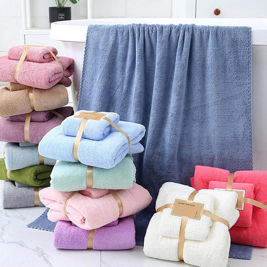 Ensemble de serviettes de luxe super douces à haute absorption