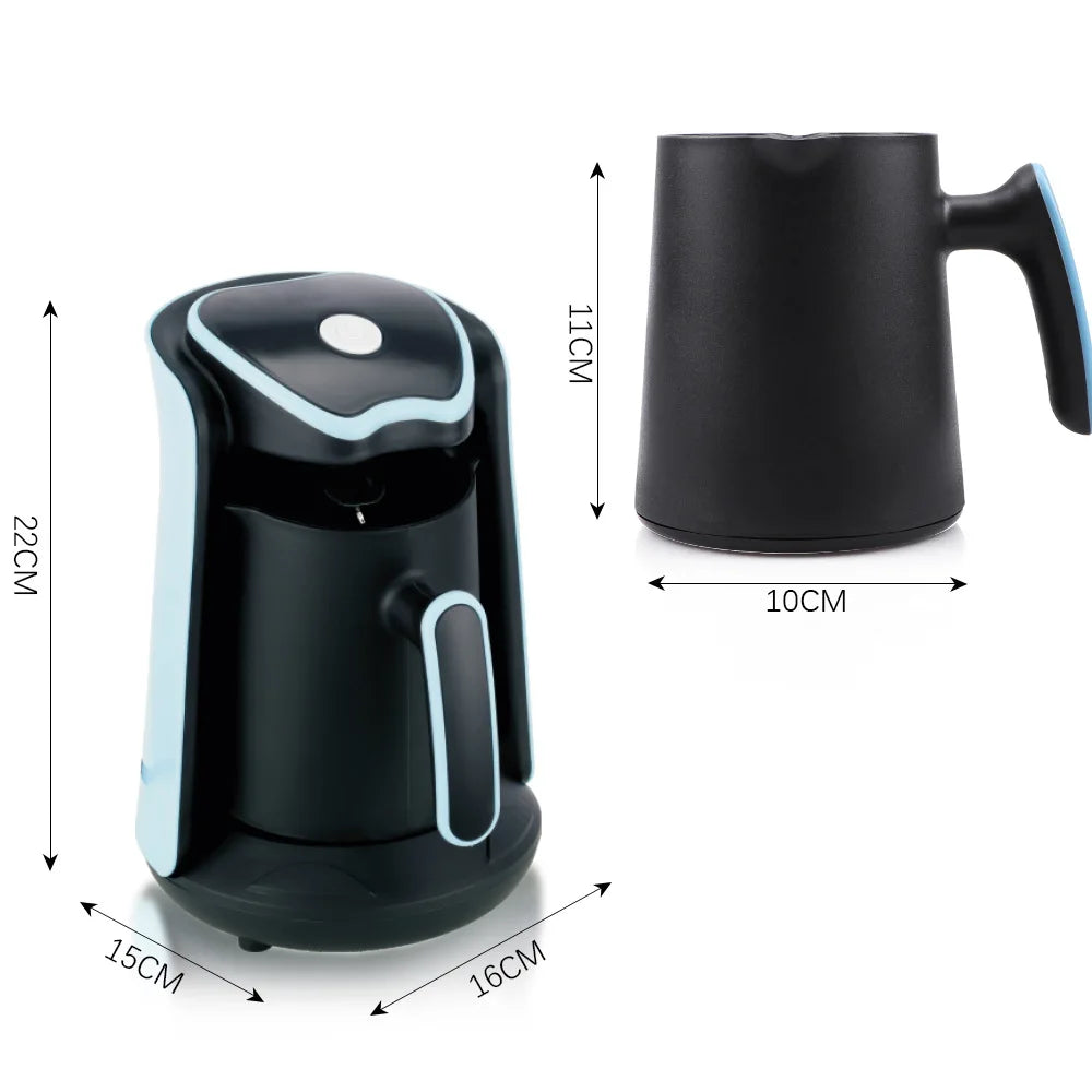 Cafetière turque semi-automatique