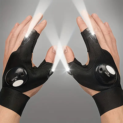 Gants de lampe de poche LED