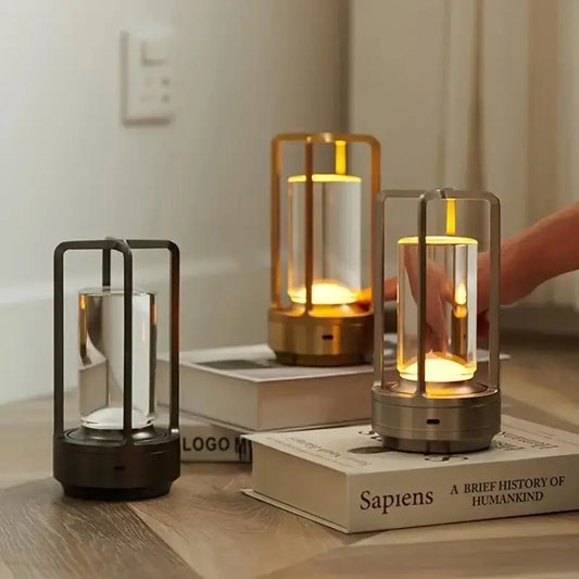 Lampe de table étanche à LED avec interrupteur tactile