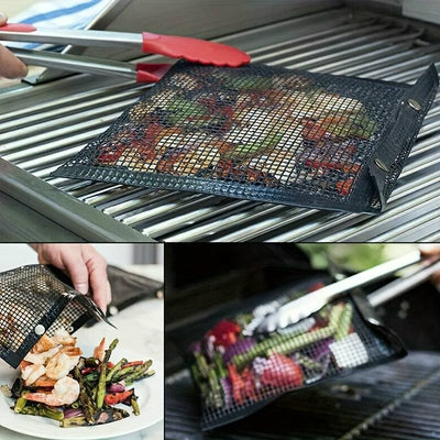 Un Sac De Grillage En Filet Pour Barbecue