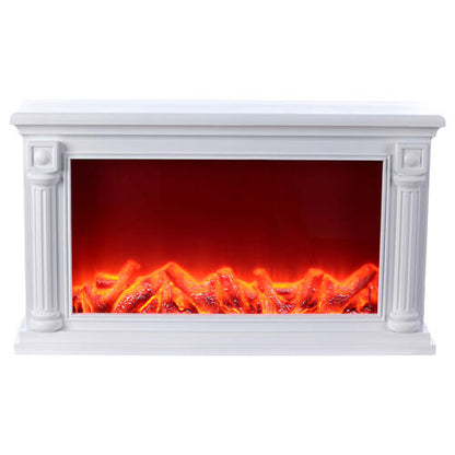 Cheminée LED Style Grec Classique