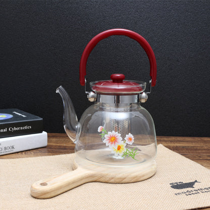 Infuseur à Thé en Verre avec Filtre à Mailles