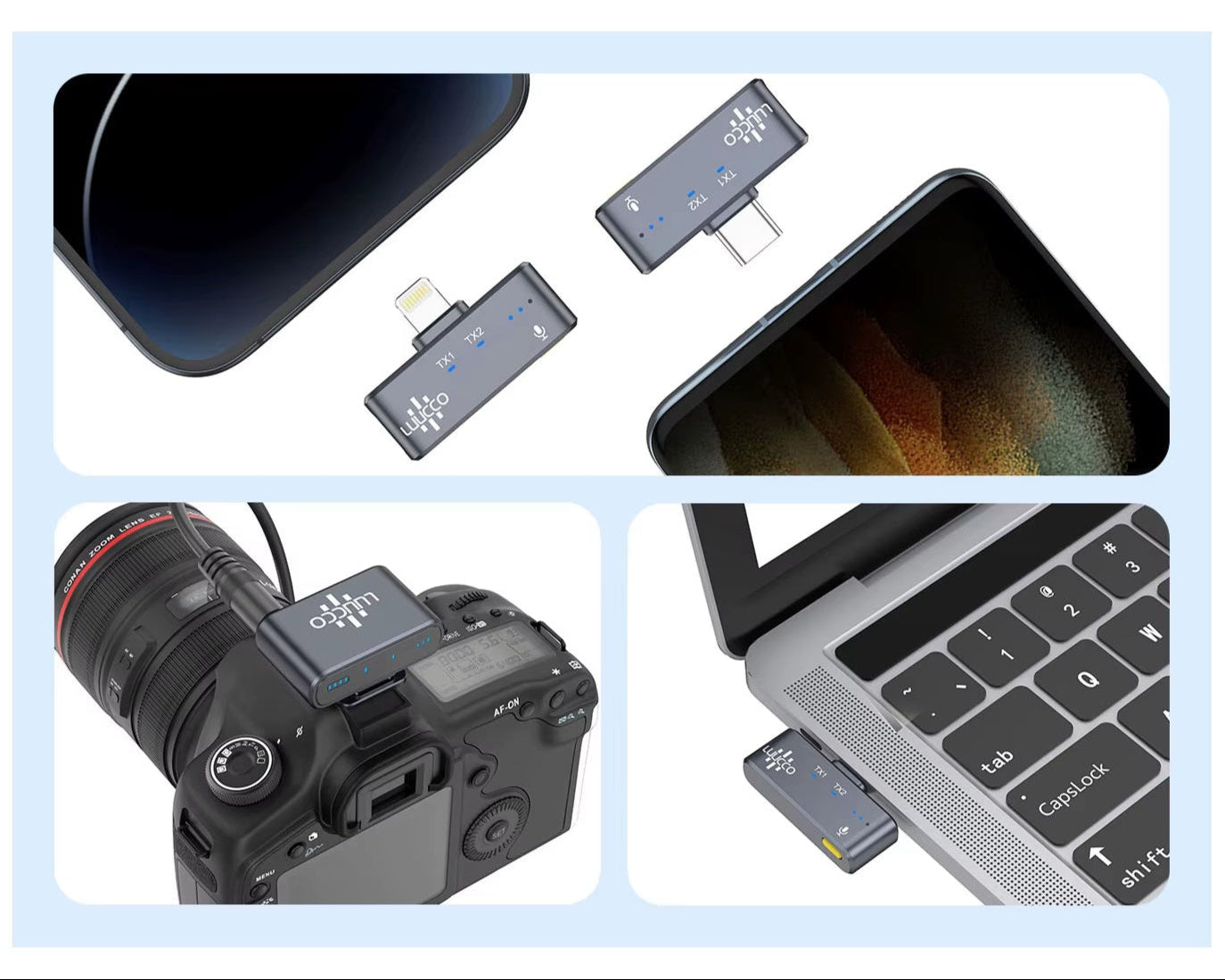 Système de Micro Sans Fil USB-C Professionnel