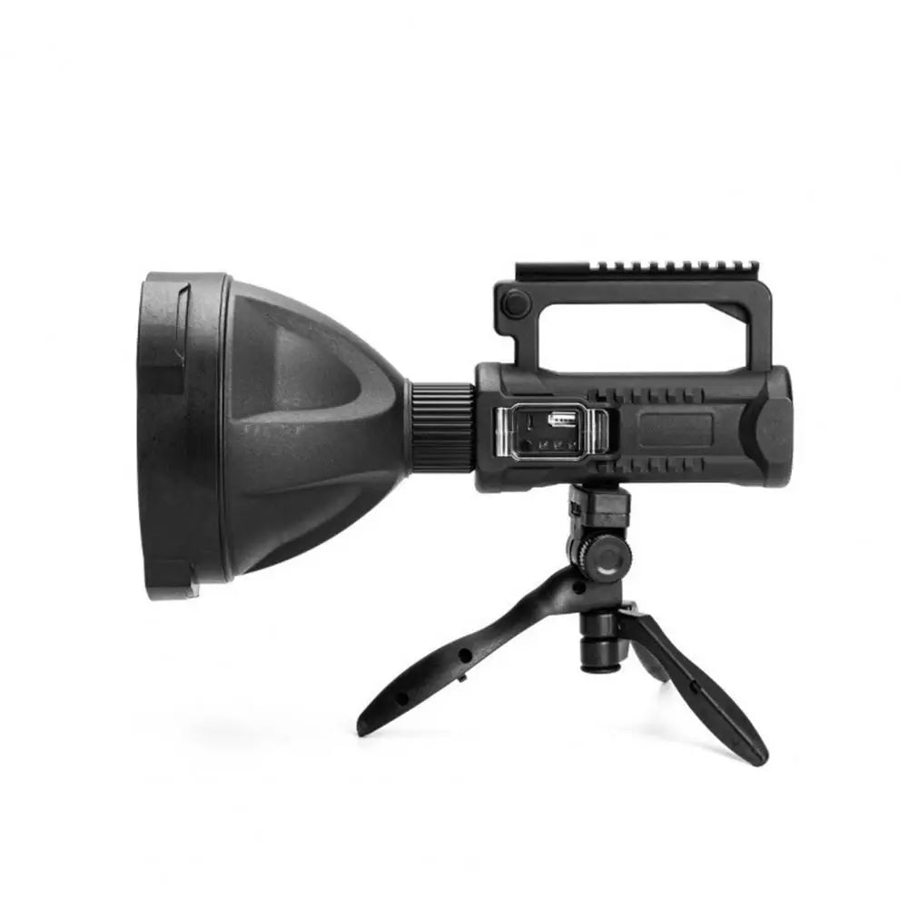 Projecteur super lumineux, 4 modes, étanche IPX5 avec trépied et banque d'alimentation