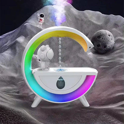 Haut Parleur Bluetooth et Humidificateur anti-gravité en forme de G