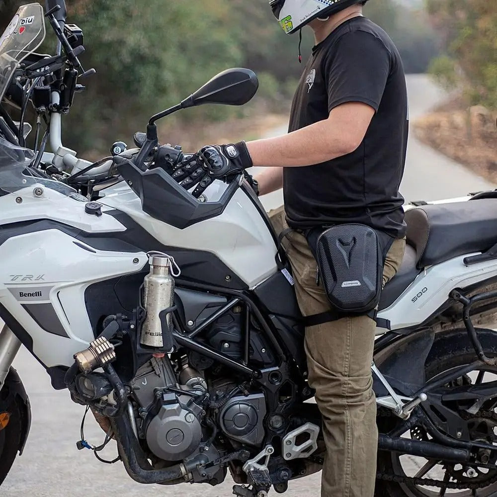 Sac de jambe de moto imperméable et durable