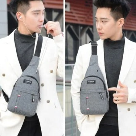 Sac à bandoulière de style coréen pour hommes