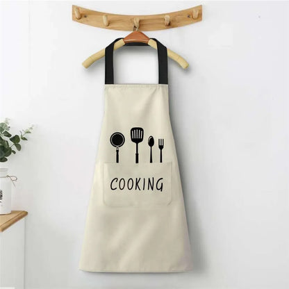 Tablier de cuisine domestique imperméable et résistant à l'huile