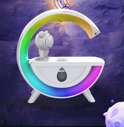 Haut Parleur Bluetooth et Humidificateur anti-gravité en forme de G