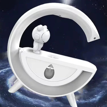 Haut Parleur Bluetooth et Humidificateur anti-gravité en forme de G