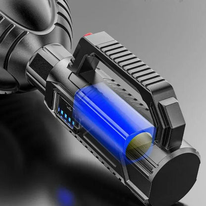 Projecteur super lumineux, 4 modes, étanche IPX5 avec trépied et banque d'alimentation