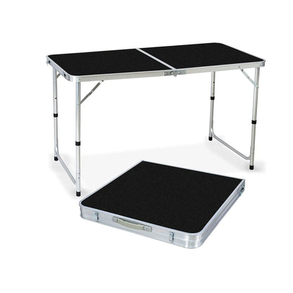 Table de Camping Pliable en Bambou