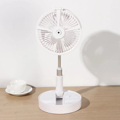 Ventilateur de bureau et de table, portable et pliable