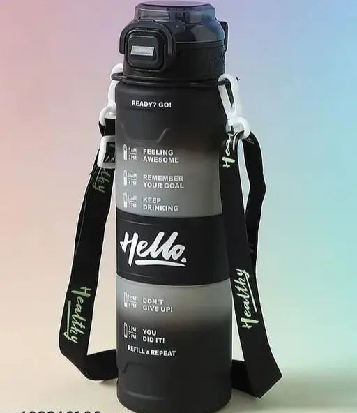 Gourde Sport 1000 ml – Sans BPA, Étanche, avec Paille Intégrée