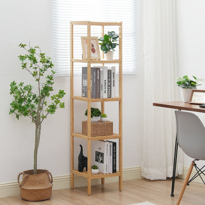 Support d’affichage de plantes en bambou