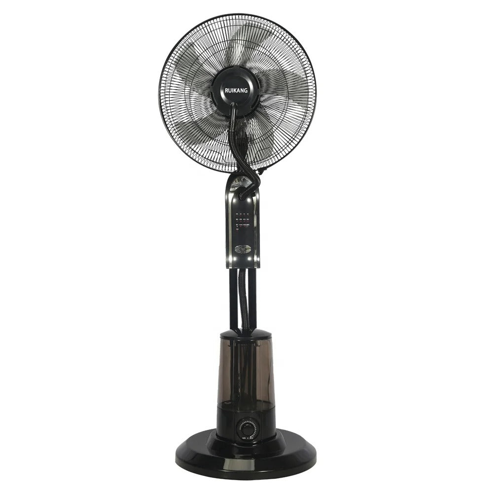 Ventilateur de pulvérisation d'eau avec support de refroidissement