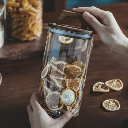 3 Récipients alimentaires en verre personnalisés sans BPA avec plateau.