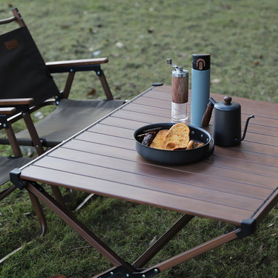 Table de Camping pliante pour jardin Aluminium