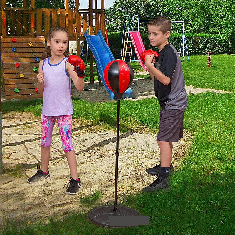 Set de boxe pour enfants avec pied et pompe et gants de boxe