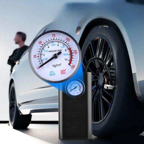 Gonfleur de pneu électrique avec manomètre à pointeur Pompe à air