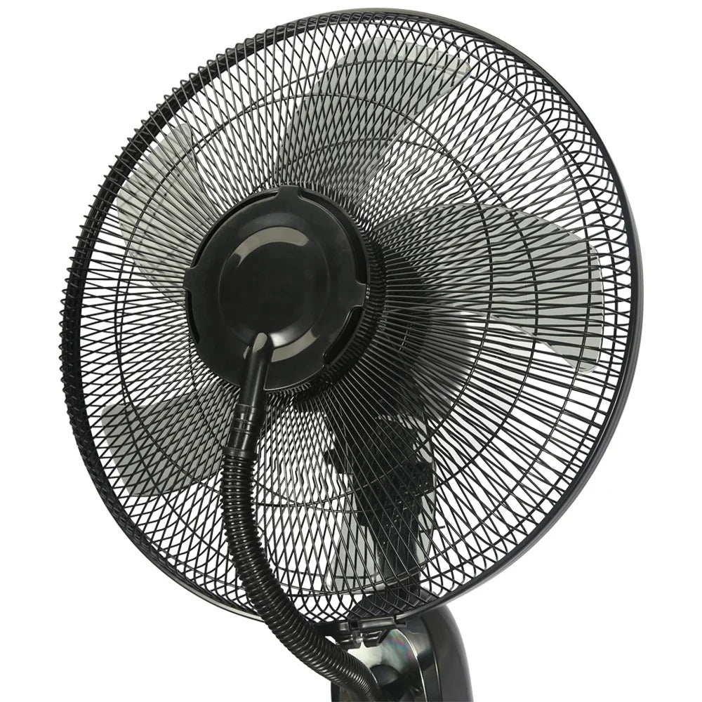 Ventilateur de pulvérisation d'eau avec support de refroidissement