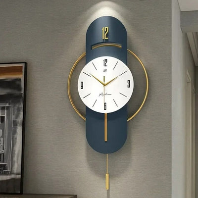 Grande horloge murale de luxe nordique