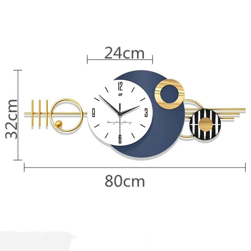 Horloge murale haut de gamme simple