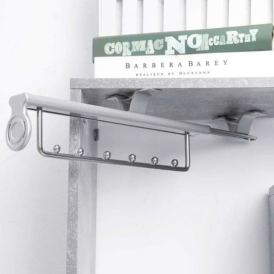 Cintre rétractable extractible pour garde-robe