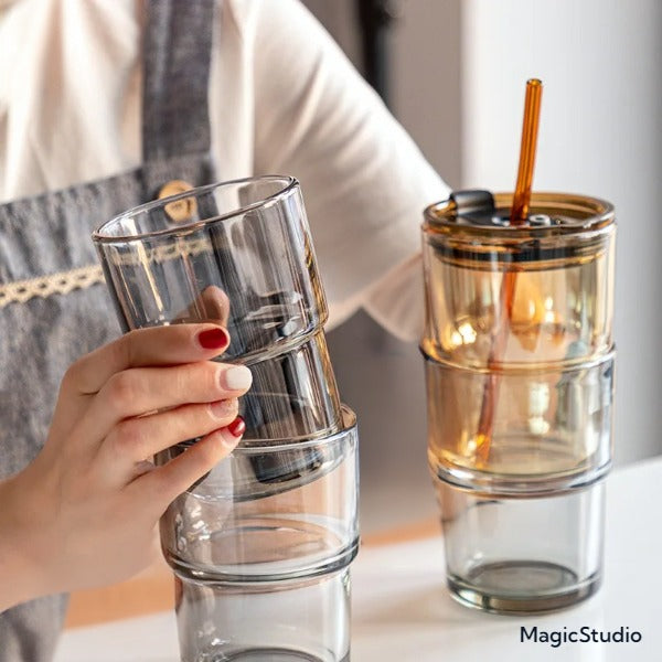 Tasse à Café en Verre Polyvalente et Élégante