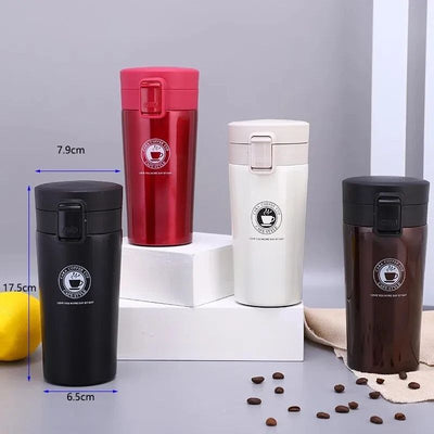 Tasse Thermique et Bouteille d'Eau en Acier Inoxydable 304 à Double Paroi de 380 ml