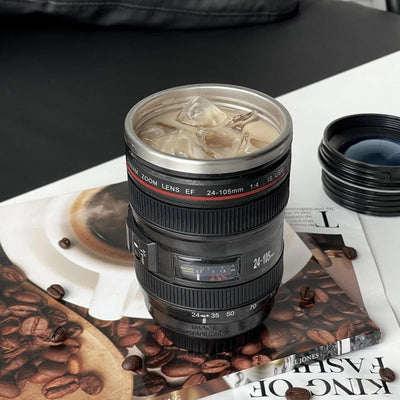 Tasse de Café en Forme d'Objectif d'Appareil Photo