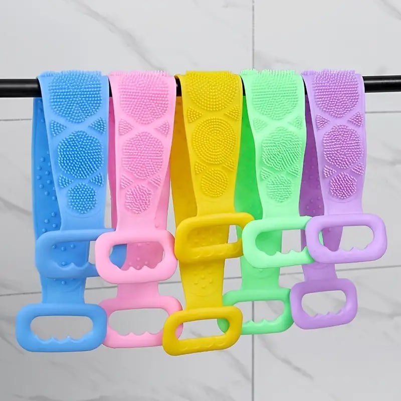 Brosse de bain en silicone unisexe