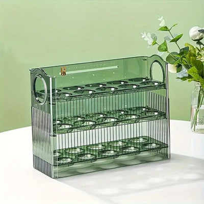 Boîte de Rangement oeufs Rotative 30/12 Grilles