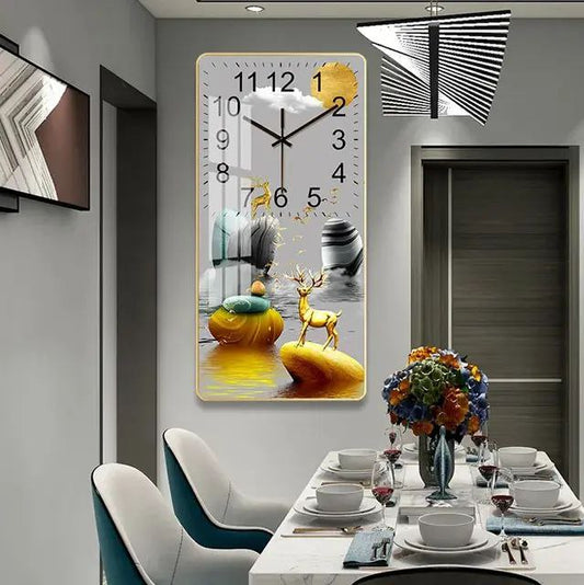 Horloge De Décoration Murale Silencieuse