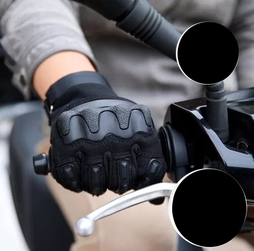 Gants de Moto Gothiques pour Protection des Articulations